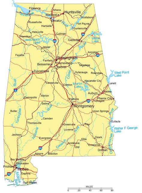 major cities of alabama